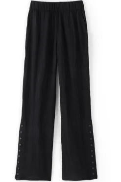 Soft Surroundings Pants|Oceo Gauze Wide-Leg Pants