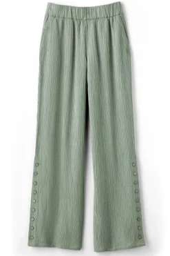 Soft Surroundings Pants|Oceo Gauze Wide-Leg Pants
