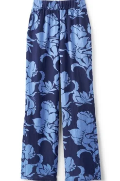 Soft Surroundings Pants|Oceo Gauze Wide-Leg Pants