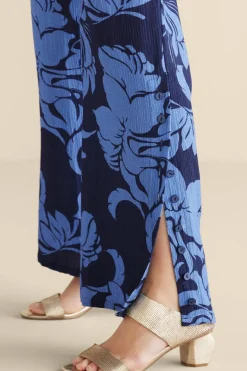 Soft Surroundings Pants|Oceo Gauze Wide-Leg Pants