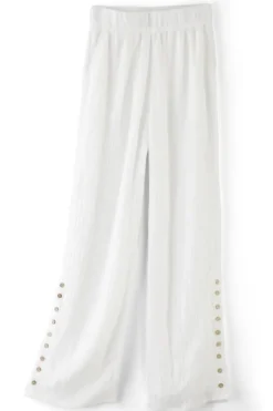 Soft Surroundings Pants|Oceo Gauze Wide-Leg Pants