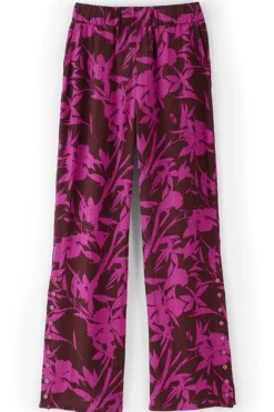 Soft Surroundings Pants|Oceo Gauze Wide-Leg Pants