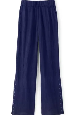 Soft Surroundings Pants|Oceo Gauze Wide-Leg Pants