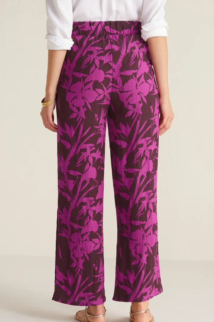 Soft Surroundings Pants|Oceo Gauze Wide-Leg Pants