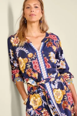 Soft Surroundings Dresses|Ohana Maxi Dress AkrotiriFlowers