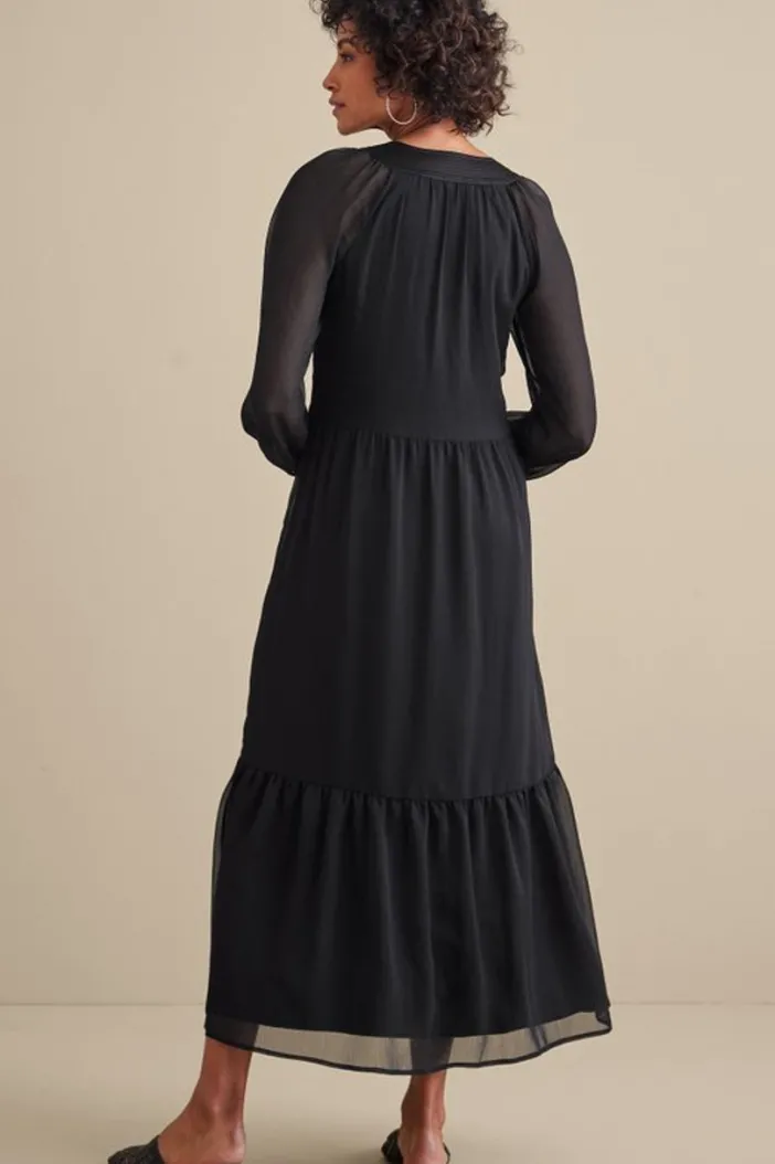 Soft Surroundings Dresses|Olga Dress Black