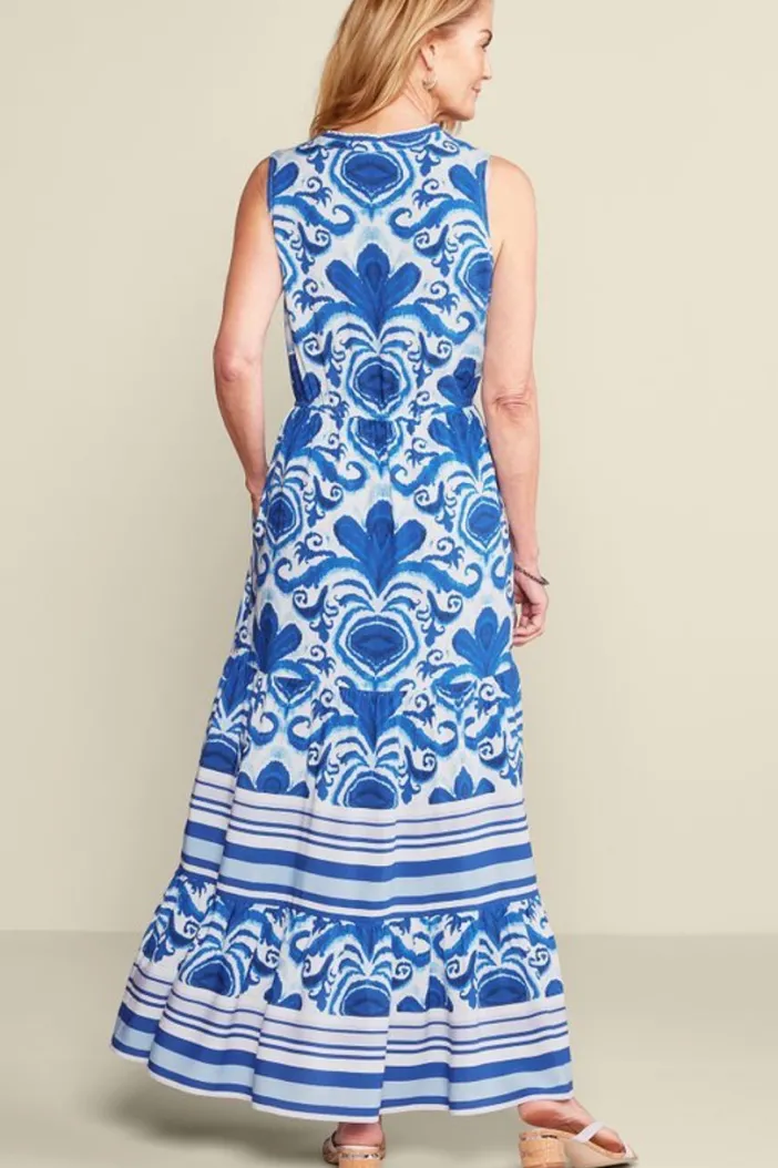 Soft Surroundings Dresses|Pari Maxi Dress PerissaScarf
