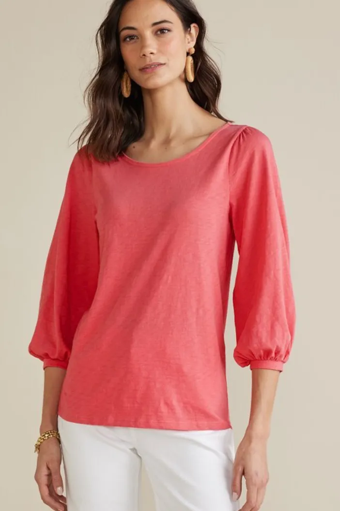 Soft Surroundings Tops|Parisian Poet Top