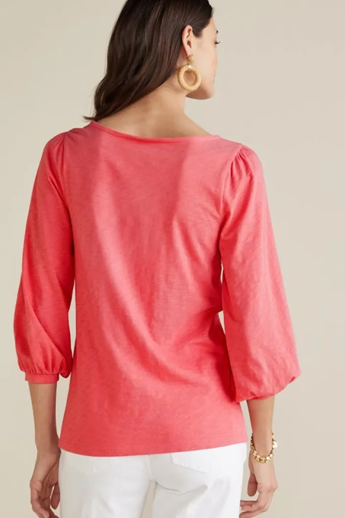 Soft Surroundings Tops|Parisian Poet Top