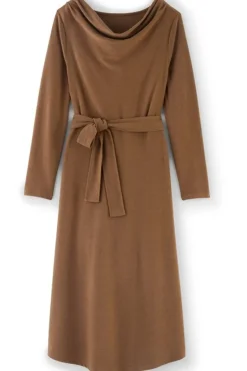Soft Surroundings Dresses|Paula Dress CocoaBrown
