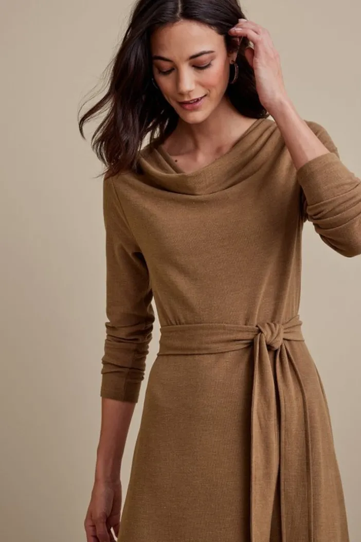 Soft Surroundings Dresses|Paula Dress CocoaBrown