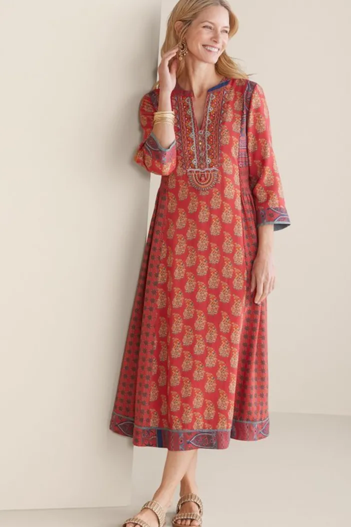 Soft Surroundings Dresses|Phoenix Dress Red