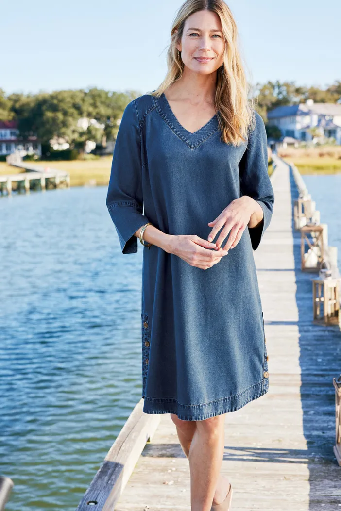 Soft Surroundings Dresses|Positano Getaway Dress
