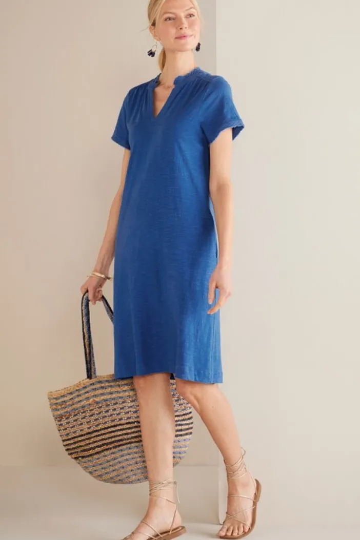 Soft Surroundings Dresses|Presley Short Dress Sapphire