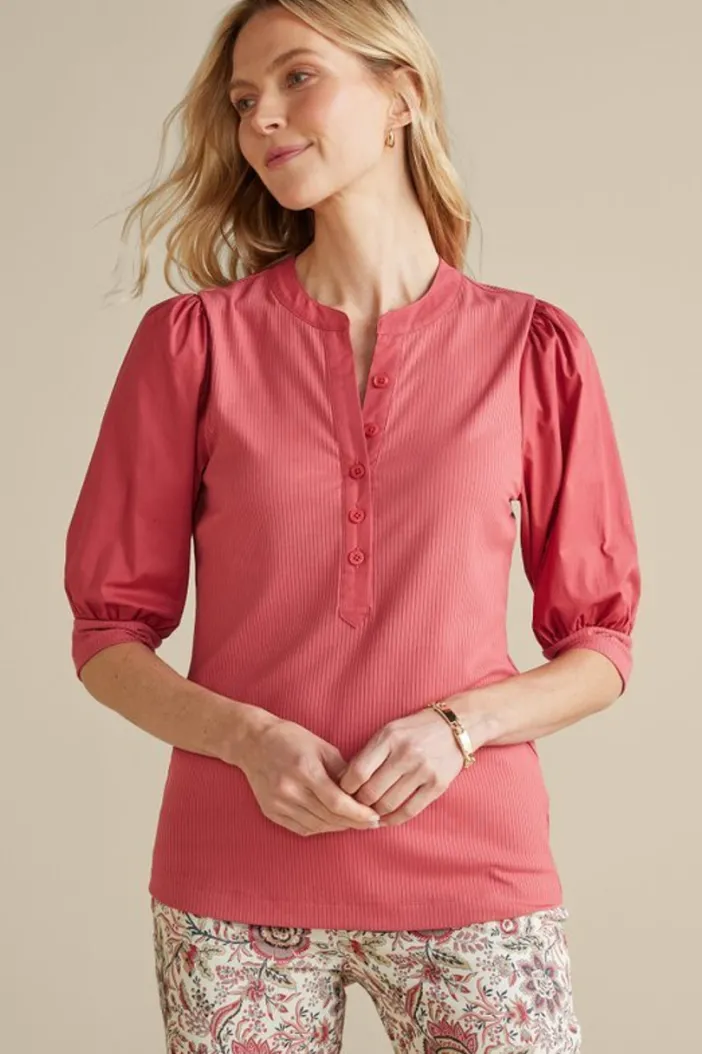 Soft Surroundings Tops|Raylee Knit Pullover Rose