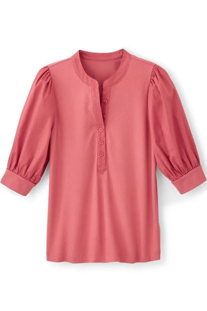 Soft Surroundings Tops|Raylee Knit Pullover Rose