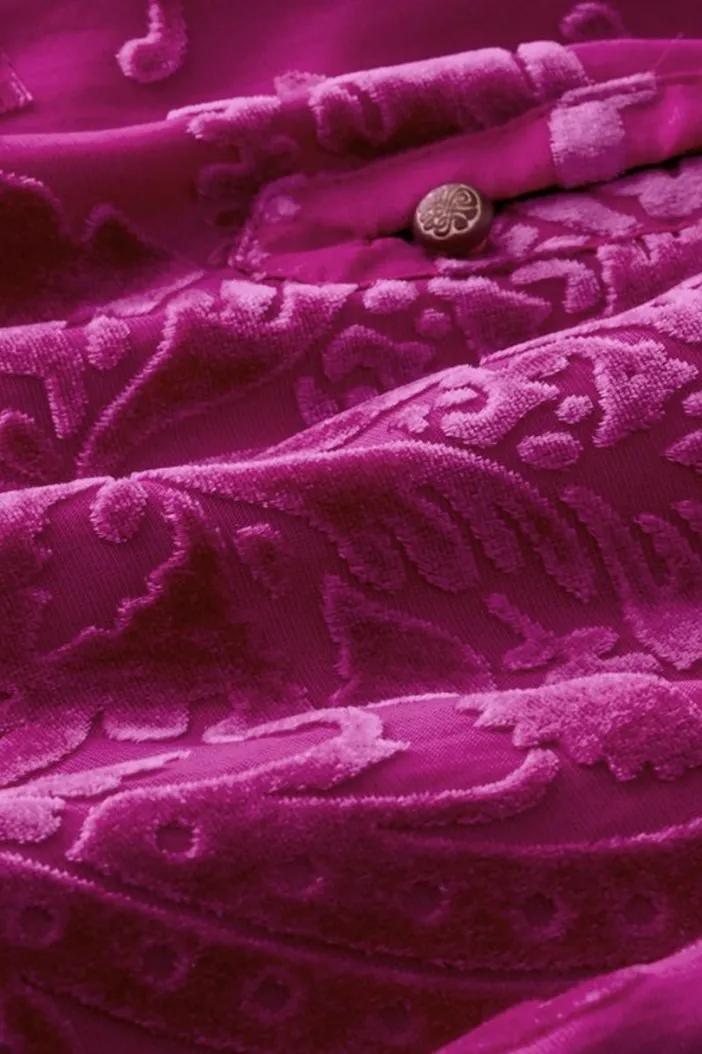 Soft Surroundings Tops|Reesha Velvet Top Sangria