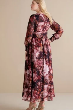 Soft Surroundings Dresses|Rina Silk Dress MultiFloral