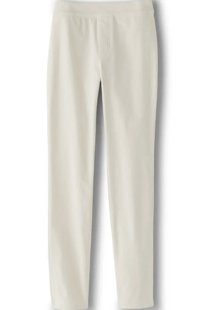 Soft Surroundings Pants|Rockland Corduroy Slim Leg Pull On Pants