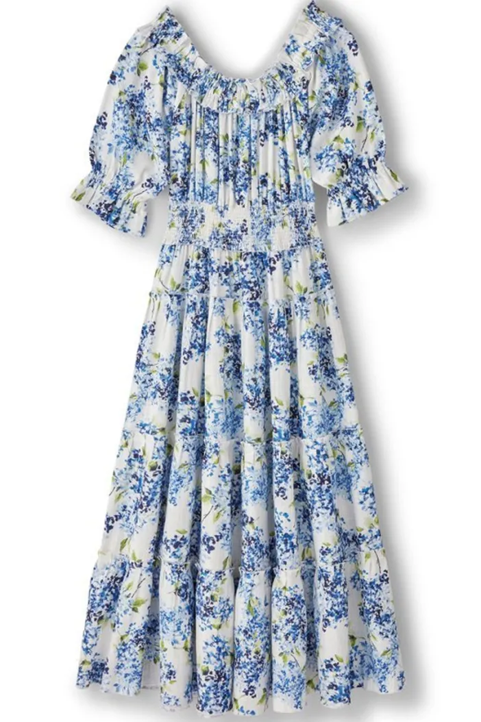 Soft Surroundings Dresses|Rosana Maxi Dress Wisteria