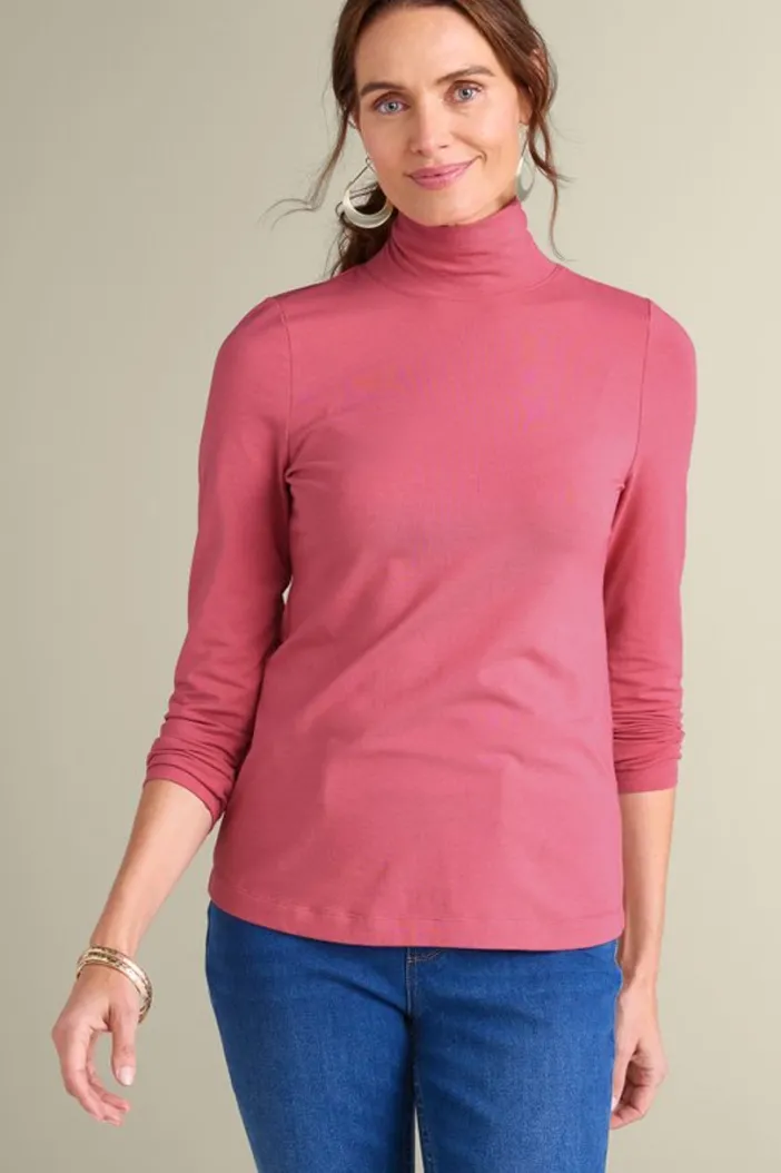 Soft Surroundings Tops|Sandie Knit Turtleneck