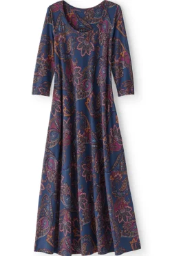 Soft Surroundings Dresses|Santiago 3/4 Sleeve Dress