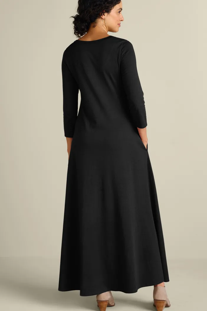 Soft Surroundings Dresses|Santiago 3/4 Sleeve Dress