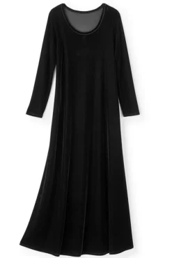 Soft Surroundings Dresses|Santiago Stretch Velvet Dress