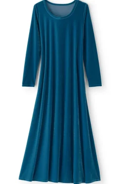 Soft Surroundings Dresses|Santiago Stretch Velvet Dress