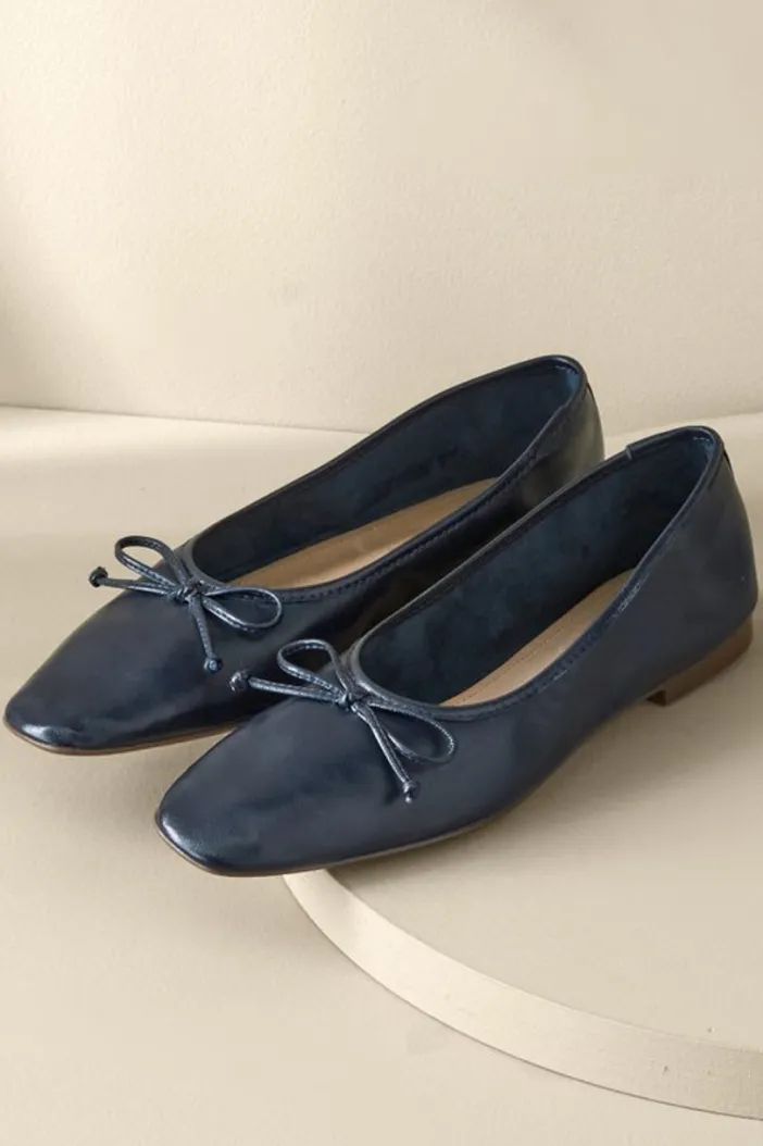 Soft Surroundings Shoes|Schutz Arissa Bow Ballet Flat