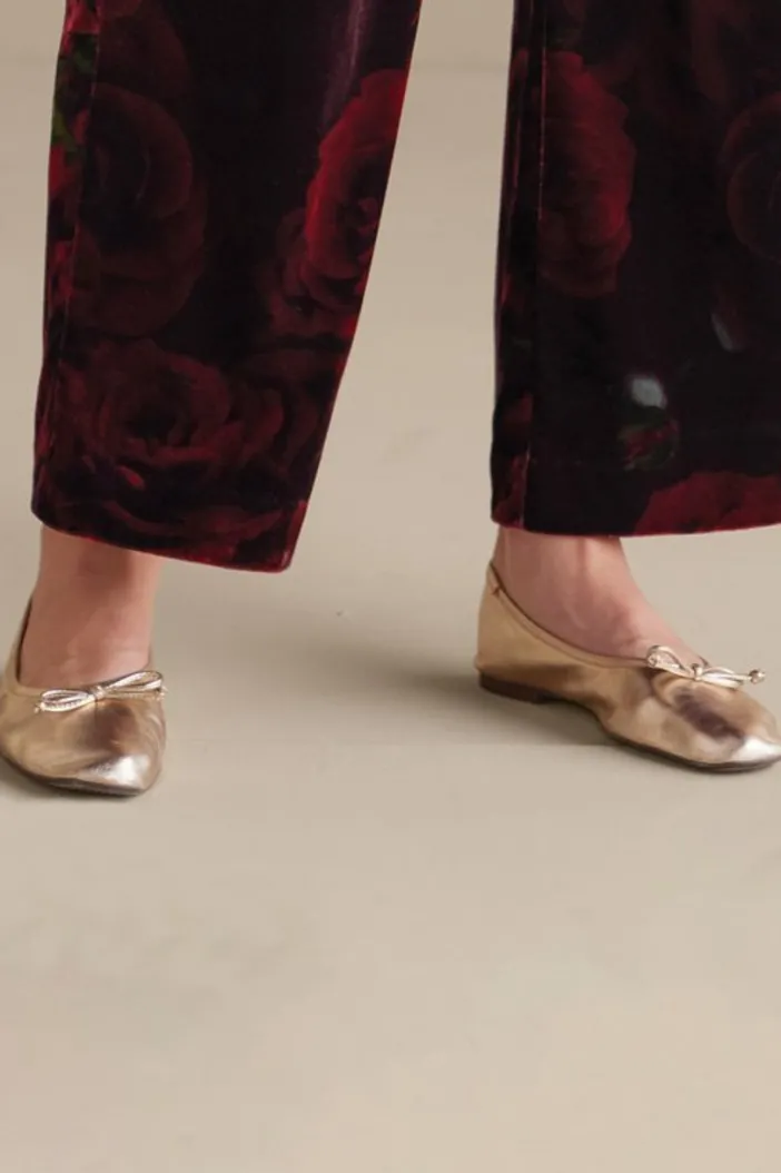 Soft Surroundings Shoes|Schutz Arissa Bow Ballet Flat