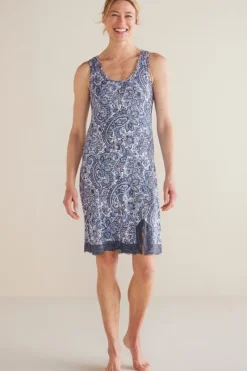 Soft Surroundings Dresses|Sleepwear & Lounge|Serenity Bamboo Shelf Bra Sleep Dress