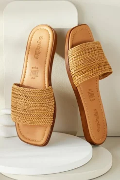 Soft Surroundings Shoes|Seychelles Palms Perfection Woven Slide