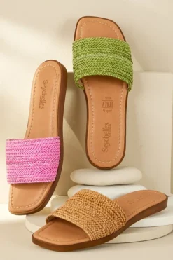 Soft Surroundings Shoes|Seychelles Palms Perfection Woven Slide