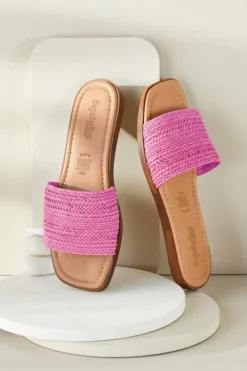 Soft Surroundings Shoes|Seychelles Palms Perfection Woven Slide