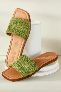 Soft Surroundings Shoes|Seychelles Palms Perfection Woven Slide