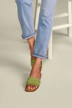 Soft Surroundings Shoes|Seychelles Palms Perfection Woven Slide