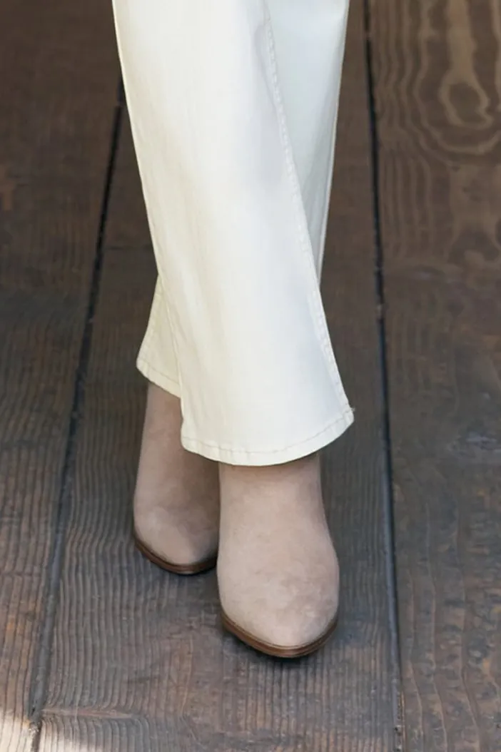 Soft Surroundings Shoes|Seychelles Sedona Seamed Bootie StoneGrey