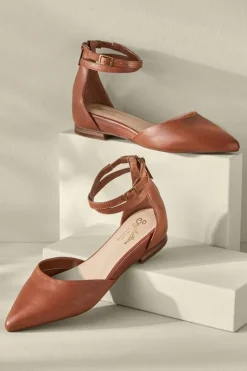Soft Surroundings Shoes|Seychelles What A Girl Wants Zip Flats Tan