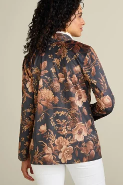 Soft Surroundings Toppers|Jackets & Coats|Shape Drape Faux Suede Jacket