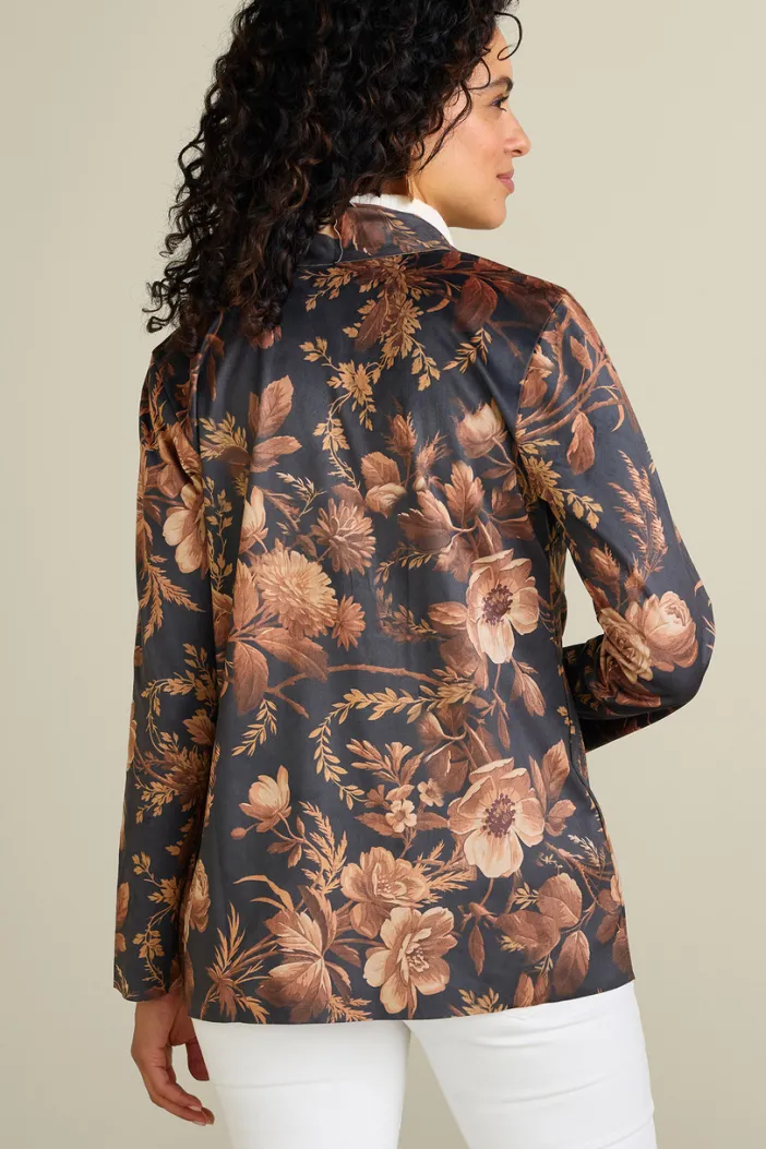 Soft Surroundings Toppers|Jackets & Coats|Shape Drape Faux Suede Jacket