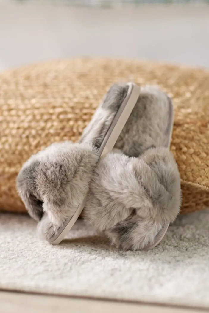 Soft Surroundings Shoes|Shiraleah Stowe Slippers Ivory