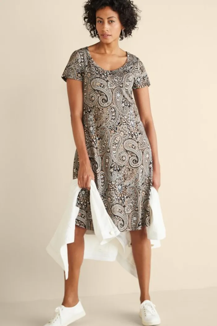 Soft Surroundings Dresses|Short Santiago Gaia Dress