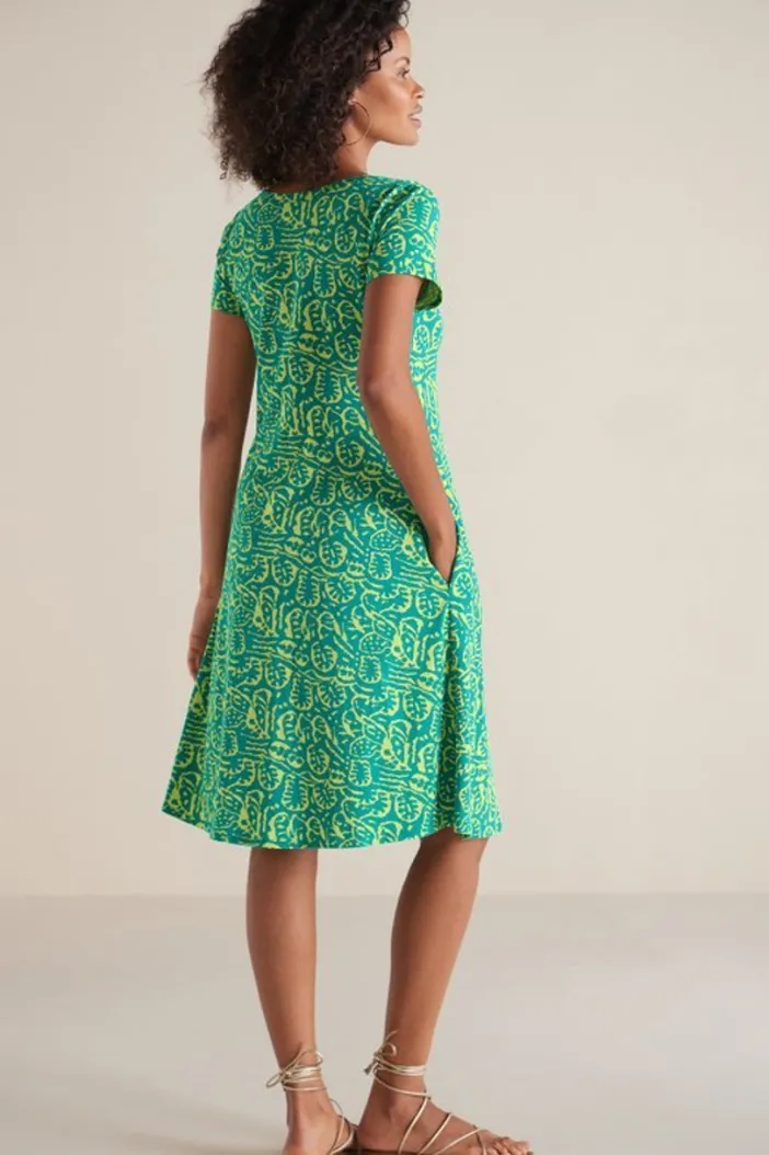 Soft Surroundings Dresses|Short Santiago Gaia Dress