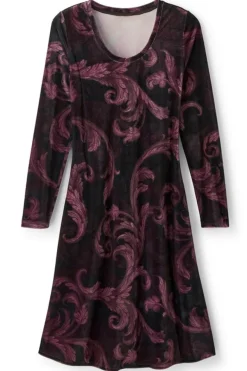 Soft Surroundings Dresses|Short Santiago Velvet Dress