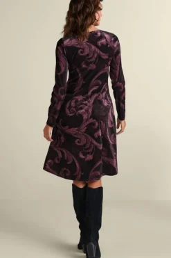 Soft Surroundings Dresses|Short Santiago Velvet Dress