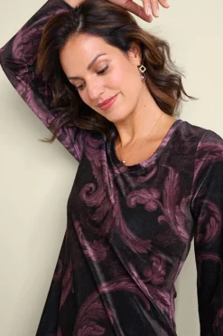 Soft Surroundings Dresses|Short Santiago Velvet Dress