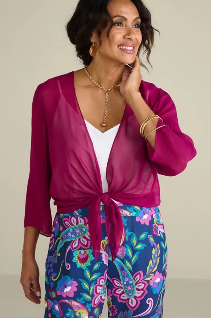 Soft Surroundings Toppers|Jackets & Coats|Silk Undercover Topper