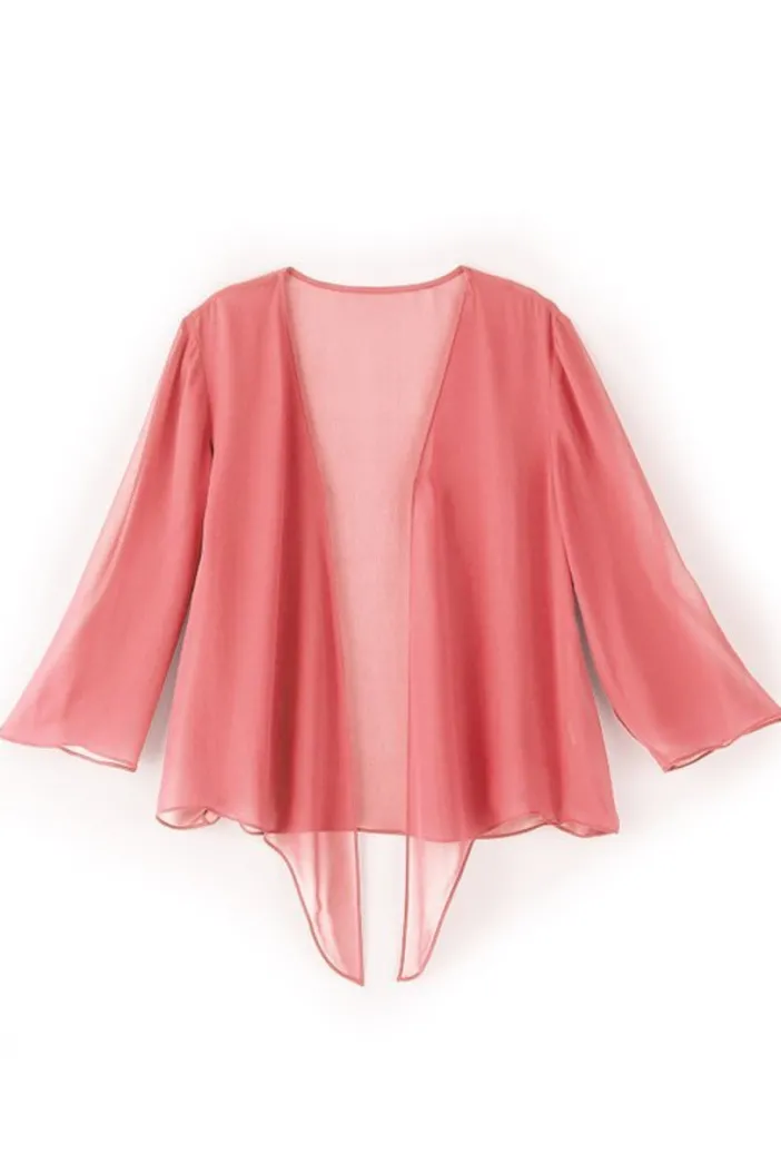 Soft Surroundings Toppers|Jackets & Coats|Silk Undercover Topper
