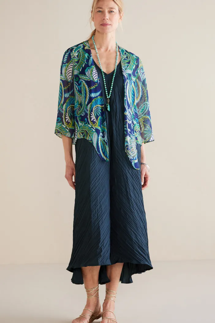 Soft Surroundings Toppers|Jackets & Coats|Silk Undercover Topper
